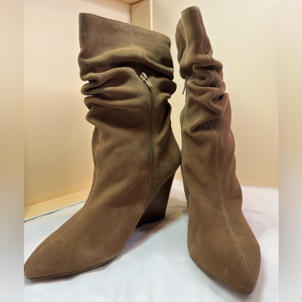 Gray Leather Shoes